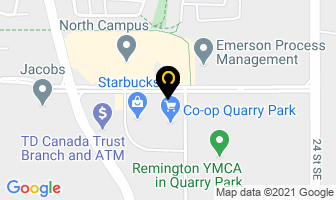 Co-Op Wine Spirits Beer Quarry Park Centre in Calgary map