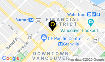 Co-Operators Life Insurance Co in Vancouver map