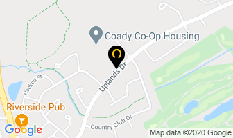 Coady Co-Op Housing in Guelph map