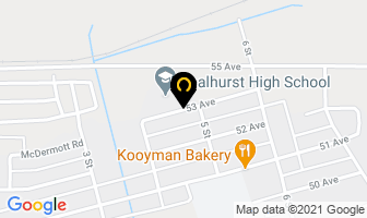 Coalhurst High School Palliser Regional Schools in Coalhurst map