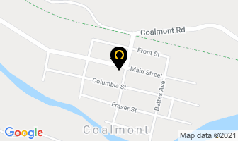 Coalmont Hotel in Okanagan-similkameen D map