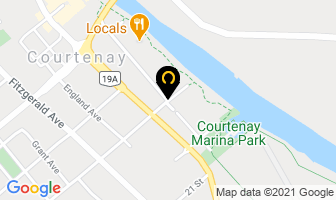 Coast Claims Service Ltd in Courtenay map