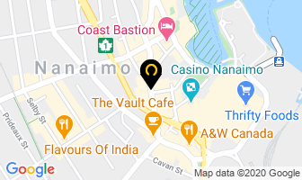 Coast Finance Corp in Nanaimo map