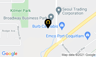 Coastal Edge Dance Centre in Port Coquitlam map