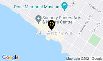 Coastal Realty in Saint Andrews map