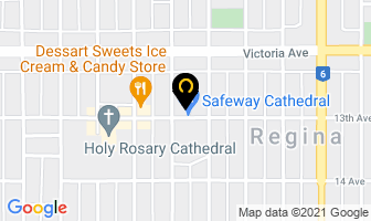 Cobb Swanson Music in Regina map