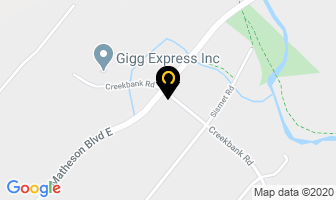 Cobi Concrete Sawing in Mississauga map