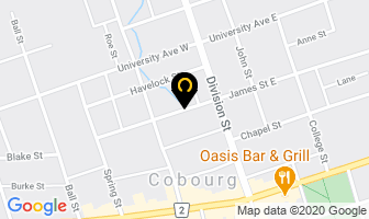 Cobourg Courier Service in Cobourg map