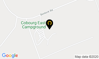 Cobourg East Campground in Grafton map