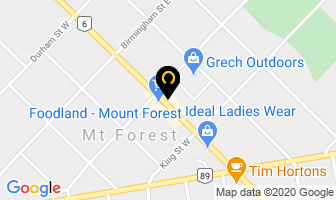 Coburn Insurance Brokers Ltd in Mount Forest map
