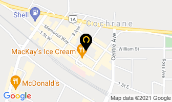 Cochrane Coffee Traders Ltd in Cochrane map