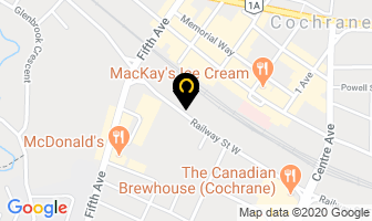 Cochrane Dental Centre in Cochrane map