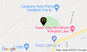 Cochrane Temiskaming Resource Centre Community Support Services in Kirkland Lake map