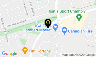 C&ocirc;me Gauthier Sports in Chambly map