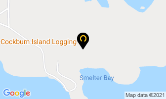 Cockburn Island Logging in Algoma District map