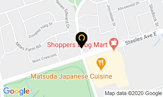 Coco Hair Beauty Salon in Markham map
