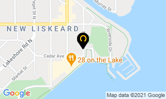 Code R G Ltd in New Liskeard map