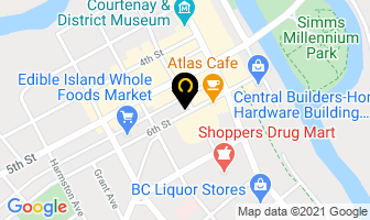 Codes Country Lanes Ltd in Courtenay map