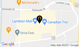 Coffee Lodge Lambton Mall in Sarnia map