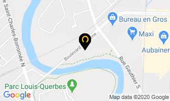 Cofida Immobilier Inc in Joliette map