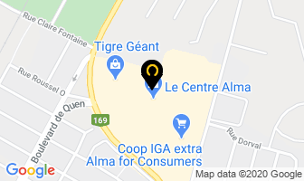 Cogeco in Alma map