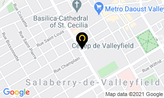 Coiffure Allure Mode in Salaberry-de-Valleyfield map