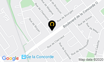 Coiffure Carole Charron in Beauharnois map