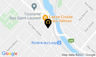 Coiffure Claude Pelletier in Rivière-du-Loup map
