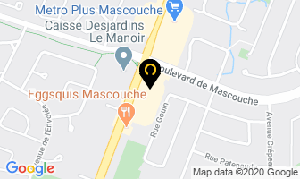 Coiffure Du Coteau in Mascouche map