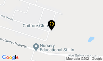 Coiffure Glob in Saint-lin-laurentides map