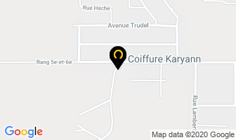 Coiffure Karyann in La Sarre map