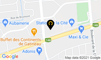 Coiffure Magique in Gatineau map