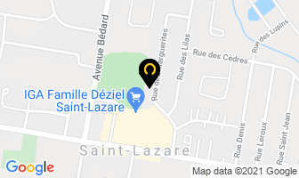 Coiffure Mary-Luc in Saint-Lazare map