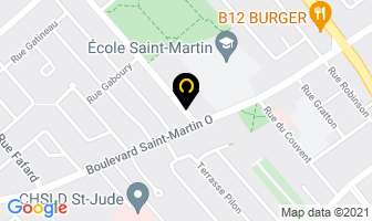 Coiffure Maurice Vanier Enr in Laval map