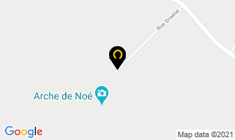 Coiffure Rose Poitras in Rawdon map