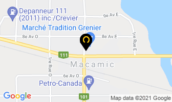 Coiffure Unisexe in Macamic map