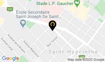 Coiffure Valois in Saint-Hyacinthe map