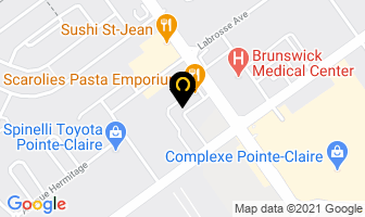 Coin Des Coureurs in Pointe-Claire map