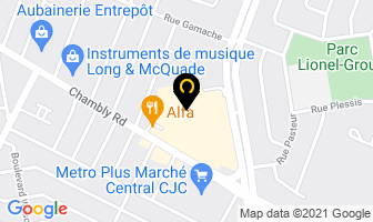 Coinstar International in Longueuil map