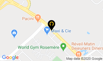 Coinstar International in Rosemère map