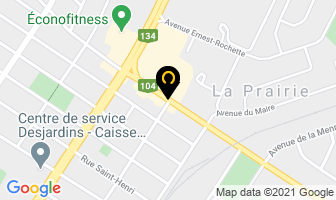 Coinzen Inc in La Prairie map
