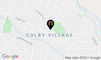 Colby Village Elementary School in Dartmouth map