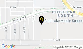 Cold Lake Middle School in Cold Lake map