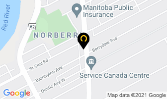 Cold Turkey Vape Shop in Winnipeg map