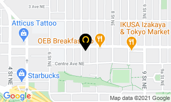 Cole Robert D Professional Corporation in Calgary map