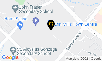 Coles in Mississauga map