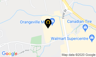 Coles in Orangeville map