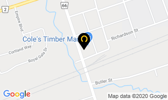 Cole's Timber Mart in Brighton map