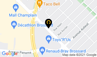 Collabex Inc in Brossard map
