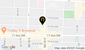 Collage Media Group Inc in Calgary map